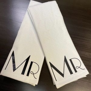 Mr & Mr Hand Towels